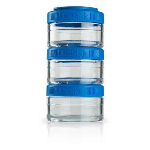 Контейнеры BlenderBottle GoStak 3 контейнера x 60 мл Cyan бирюзовый в Спортмастер