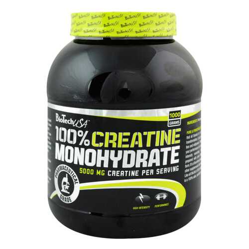 BioTech Creatine Monohydrate 1000 г без вкуса в Спортмастер