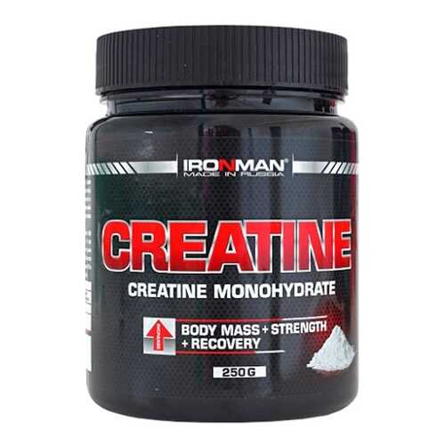 Ironman Creatine Monohydrate 250 г без вкуса в Спортмастер