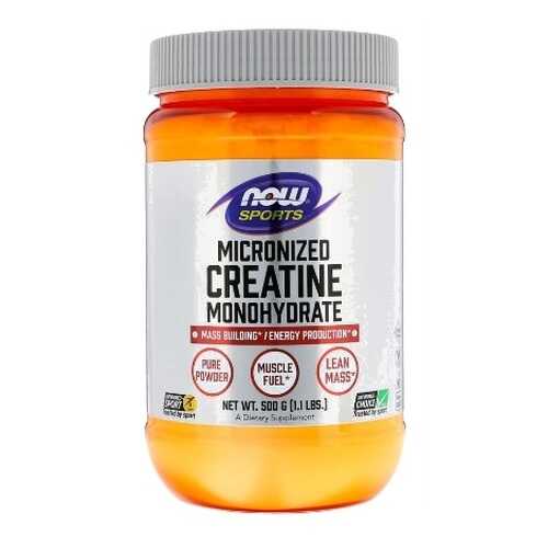 Now Creatine Monohydrate Micronized 500 г в Спортмастер