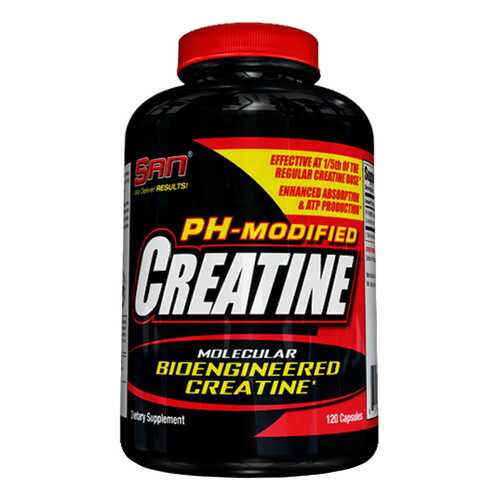 SAN PH-Modified Creatine 120 капсул без вкуса в Спортмастер