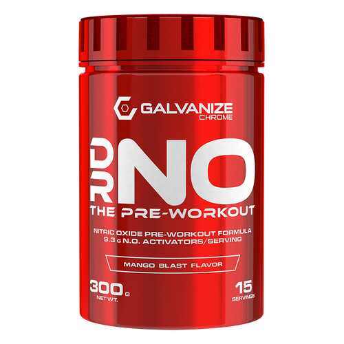 Предтренировочный комплекс Galvanize Galvanize Dr. N.O 300 г mango в Спортмастер