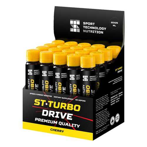 Sport Technology Nutrition СТ-Турбо DRIVE, 20 амп, вкус: вишня в Спортмастер