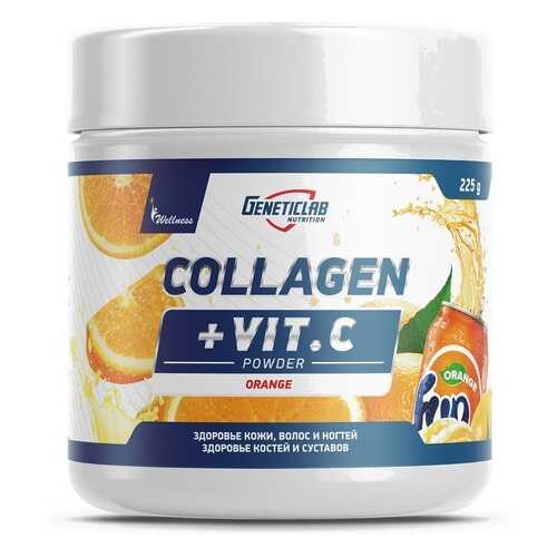 Geneticlab Collagen + vit.C 225g (225 г), Апельсин в Спортмастер