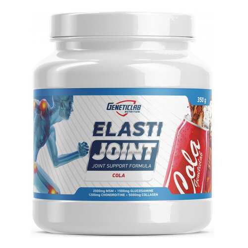 Глюкозамин хондроитин MSM GeneticLab Nutrition Elasti Joint 350 г кола в Спортмастер
