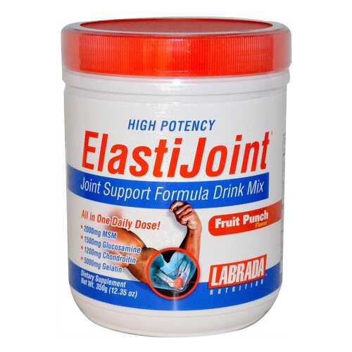 Глюкозамин хондроитин MSM Labrada Nutrition Nutrition ElastiJoint 350 г апельсин в Спортмастер