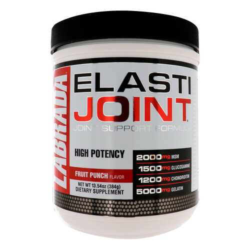 Глюкозамин хондроитин MSM Labrada Nutrition Nutrition ElastiJoint 350 г фруктовый пунш в Спортмастер