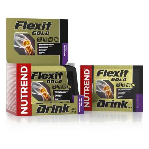 Напиток NUTREND Flexit Gold Drink (10 пак x 20 г) черная смородина в Спортмастер