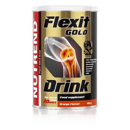 Напиток NUTREND Flexit Gold Drink (400 г) апельсин в Спортмастер