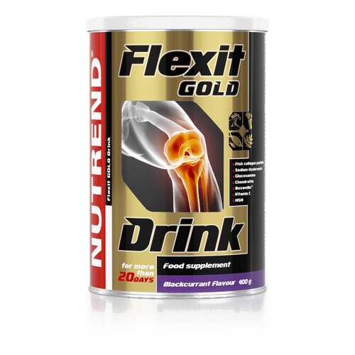 Напиток NUTREND Flexit Gold Drink (400 г) черная смородина в Спортмастер
