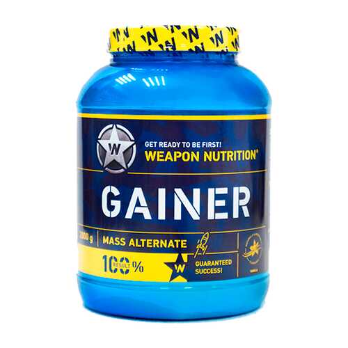 GAINER Mass Alternate Weapon Nutrition 2 кг Ваниль в Спортмастер