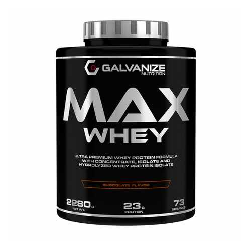 GALVANIZE Max Whey Protein 2270 г Strabberry Ice Cream в Спортмастер