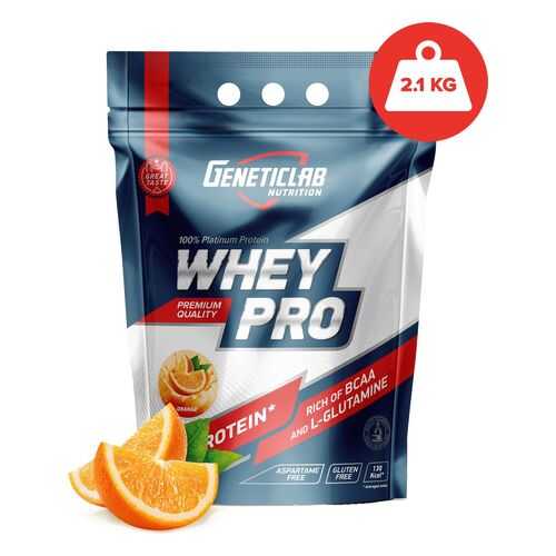 GeneticLab Nutrition Whey Pro 2,1 кг (вкус: апельсин) в Спортмастер