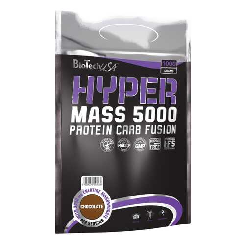 Гейнер BioTech Hyper Mass 1000 г Chocolate в Спортмастер