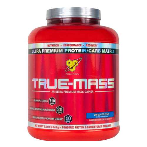 Гейнер BSN True-Mass 2610 г Vanilla Ice-Cream в Спортмастер