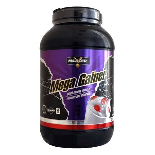 Гейнер Maxler Mega Gainer 4500 г Strawberry в Спортмастер