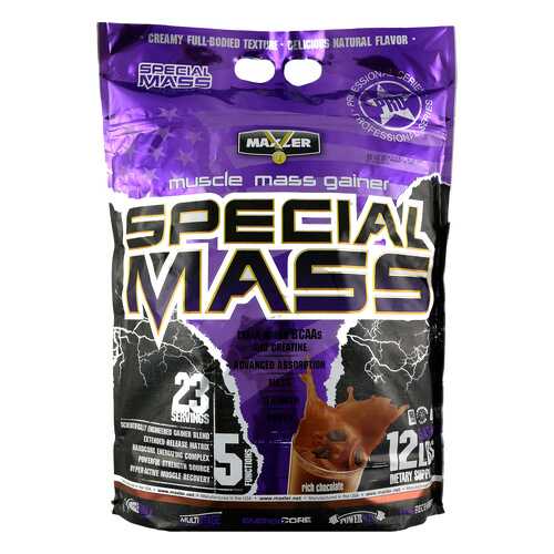 Гейнер Maxler Special Mass Gainer 5400 г Rich Chocolate в Спортмастер