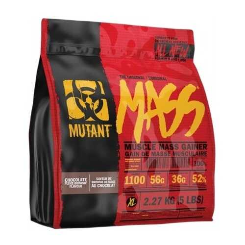Гейнер Mutant Mass 2270 г Chocolate Fudge Brownie в Спортмастер