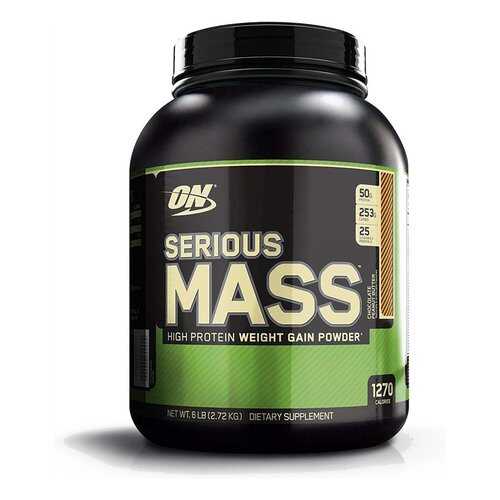 Гейнер Optimum Nutrition Serious Mass 2700 г Chocolate Peanut Butter в Спортмастер