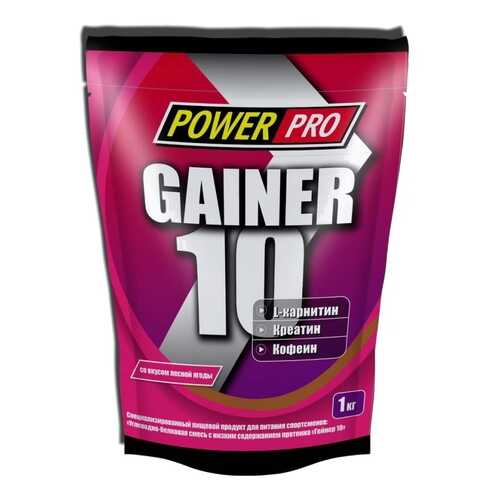 Гейнер PowerPro Gainer 10 1000 г лесная ягода в Спортмастер