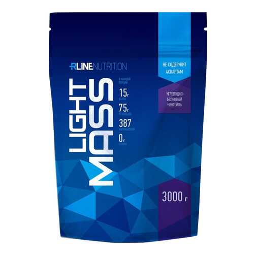 Гейнер Rline Light Mass 3000 г ваниль в Спортмастер
