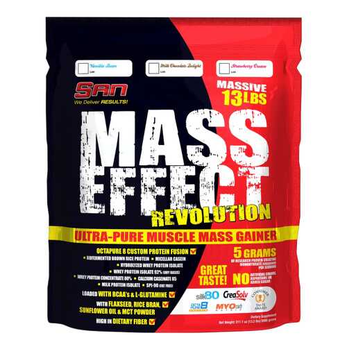 Гейнер SAN Mass Effect Revolution 5900 г Vanilla в Спортмастер