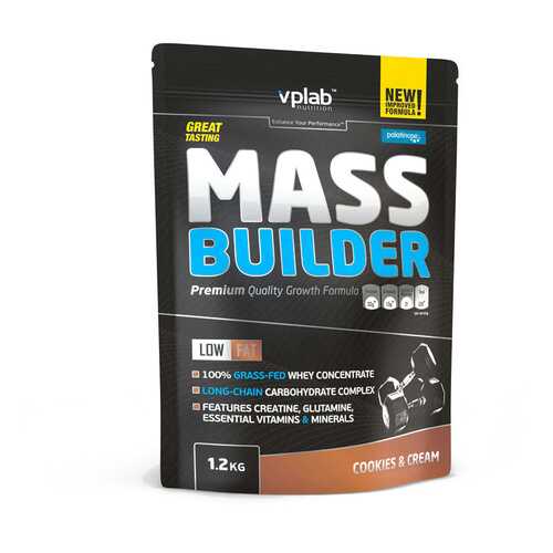 Гейнер VPLab Mass Builder 1200 г Cookies & Cream в Спортмастер