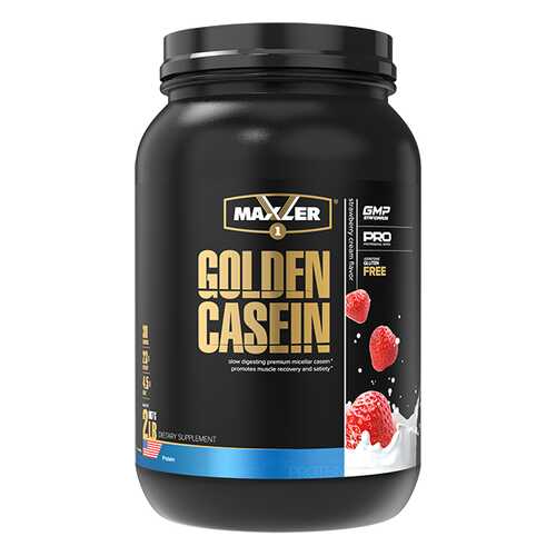 Казеиновый протеин MAXLER Golden Casein 908 гр (Клубника) в Спортмастер