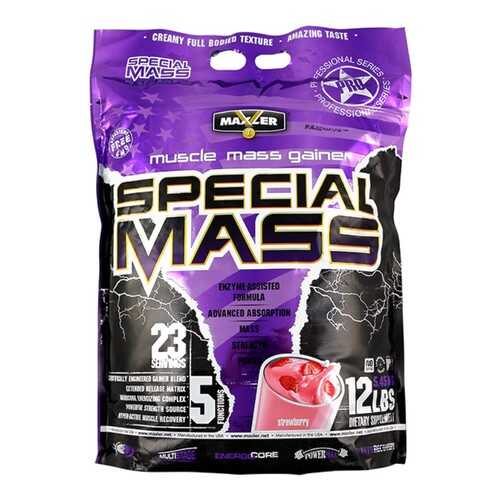 Maxler Special Mass Gainer, 5430 г, вкус: клубника в Спортмастер