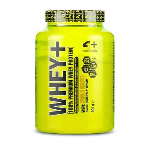 Протеин 4+ Nutrition Whey+ 900 г Cookies & Cream в Спортмастер