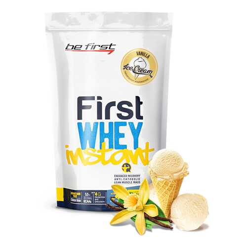 Протеин Be First Whey Instant 900 г Vanilla Ice-Cream в Спортмастер