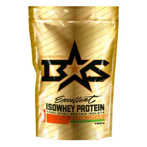 Протеин Binasport Excellent Isowhey 750 г Mango-Passionfruit в Спортмастер