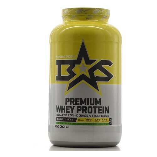 Протеин Binasport Premium Whey 2000 г Chocolate в Спортмастер