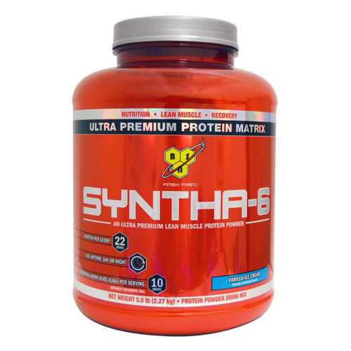 Протеин BSN Syntha-6 2290 г Vanilla в Спортмастер