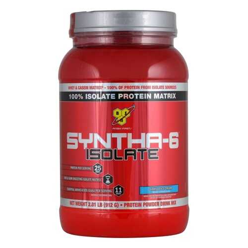 Протеин BSN Syntha-6 Isolate 912 г Vanilla Ice-Cream в Спортмастер