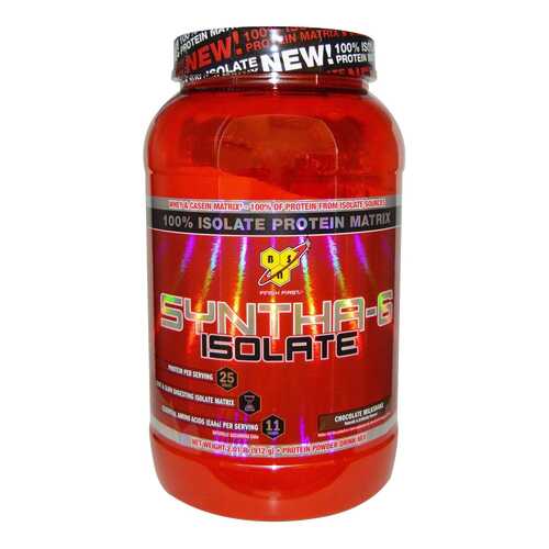 Протеин BSN Syntha-6 Isolate 920 г Chocolate Shake в Спортмастер