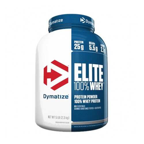 Протеин Dymatize Nutrition Elite Whey 2270 г Chocolate Peanut Butter в Спортмастер