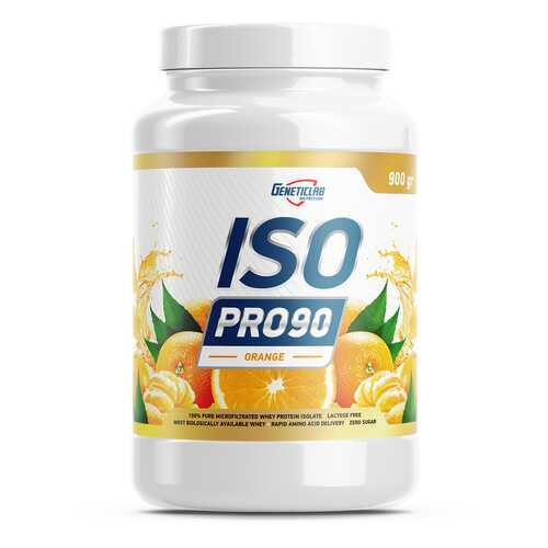 Протеин GeneticLab Nutrition Iso Pro 900 г Orange в Спортмастер
