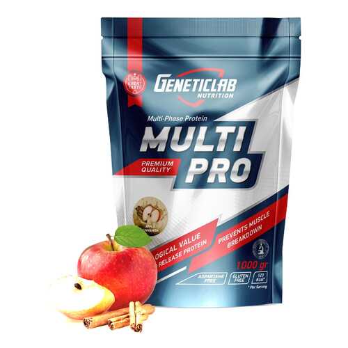 Протеин GeneticLab Nutrition Multi Pro 1000 г Apple&Cinnamon в Спортмастер