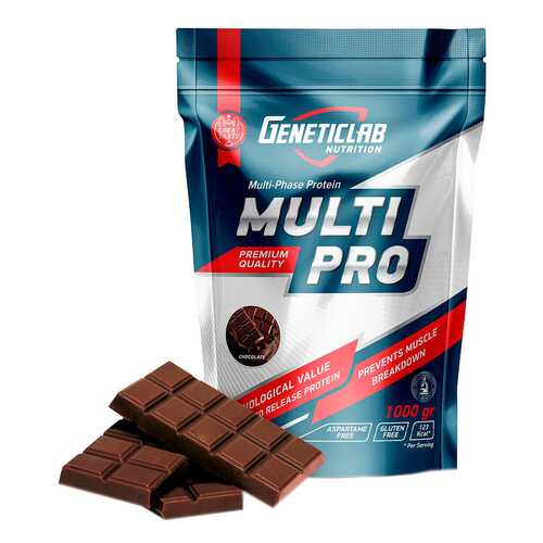 Протеин GeneticLab Nutrition Multi Pro 1000 г Chocolate в Спортмастер
