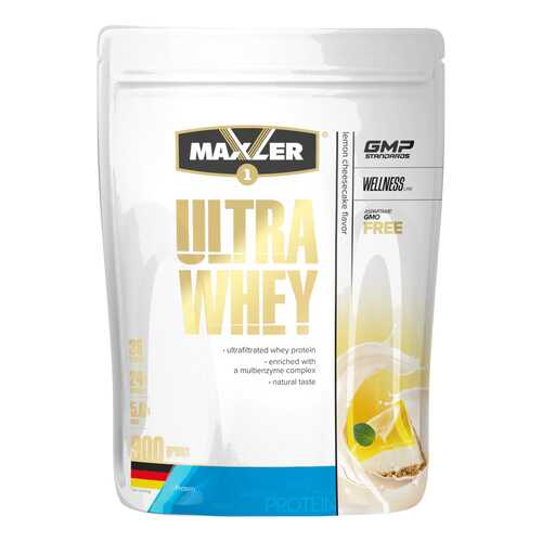 Протеин Maxler Ultra Whey 900 г Lemon Cheesecake в Спортмастер
