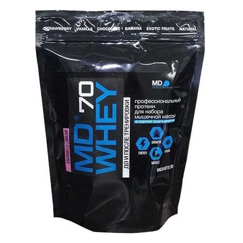 Протеин MD мил Whey 70 300 г земляника-сливки в Спортмастер