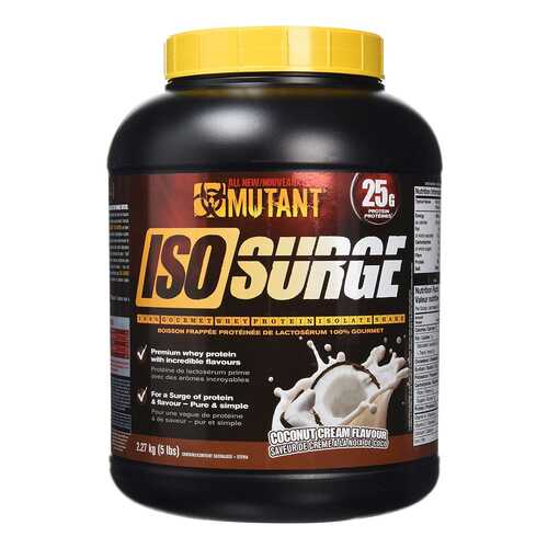 Протеин Mutant Iso Surge 2270 г Coconut Cream в Спортмастер