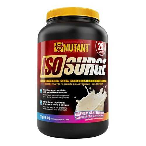 Протеин Mutant Iso Surge 727 г Birthday Cake в Спортмастер