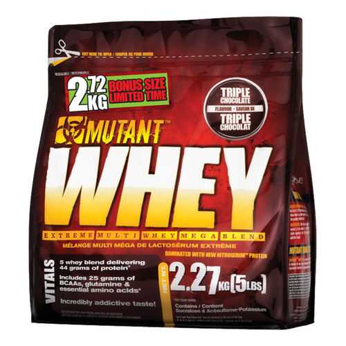 Протеин Mutant Whey 2270 г Triple Chocolate в Спортмастер