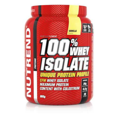 Протеин NUTREND 100% Whey Isolate (0.9 кг) ваниль в Спортмастер
