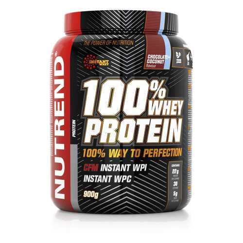 Протеин NUTREND 100% Whey Protein (0.9 кг) шоколад-кокос в Спортмастер