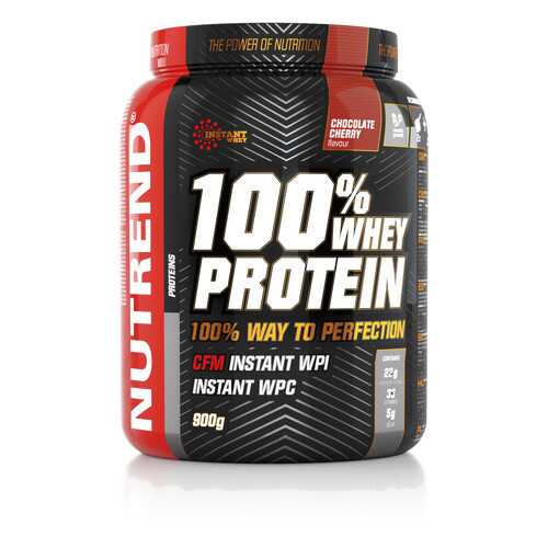 Протеин NUTREND 100% Whey Protein (0.9 кг) шоколад-вишня в Спортмастер