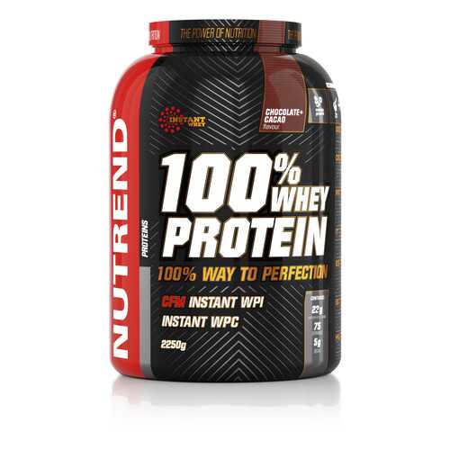 Протеин NUTREND 100% Whey Protein (2.3 кг) шоколад-какао в Спортмастер