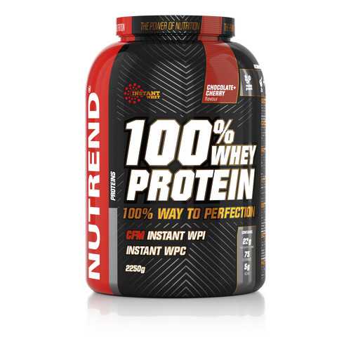 Протеин NUTREND 100% Whey Protein (2.3 кг) шоколад-вишня в Спортмастер